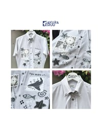 Image 4 of Pixel Tiger Shark Shirt