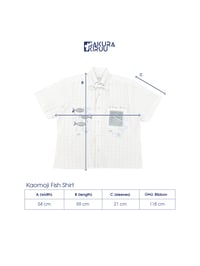 Image 3 of Kaomoji Fish Shirt