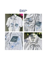 Image 4 of Kaomoji Fish Shirt