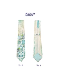 Image 2 of Blue Cat Tie