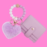 Image 2 of Heart Fluffy Wallets 