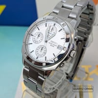Image 4 of 1998 Seiko Waffle Dial Quartz Chronograph (V657-9010)