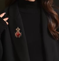 Image 3 of ❤️‍🔥 Crown Affair Brooch