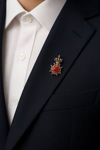 Image 1 of ❤️‍🔥 Crown Affair Brooch