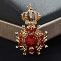 Image 2 of ❤️‍🔥 Crown Affair Brooch