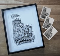 Image 1 of Kent Mining Heritage Betteshanger Large Framed Print and Postcards