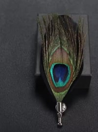 Image 3 of 🪶 Plume Society Lapel Pin - 2 Styles