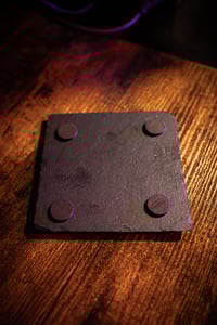 Image 4 of Friday the Purrteenth Slate Coaster