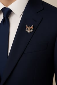 Image 1 of 🦊 “Foxy Affair” Brooch
