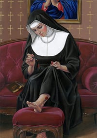 Image 2 of Keep calm and polish for the Sabbath