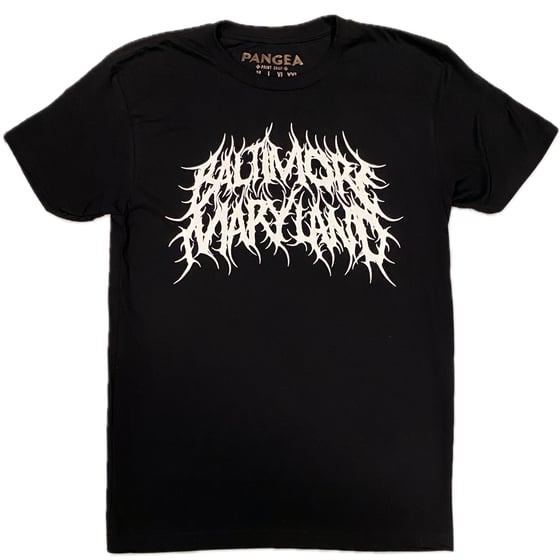 Image of Baltimore Death Metal Shirt Black (free shipping)