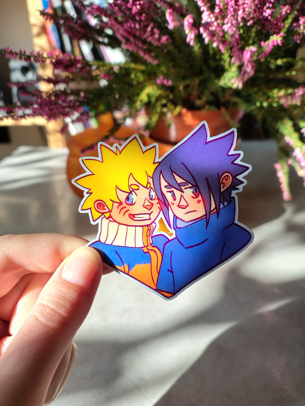 Image of sasunaru best friends sticker