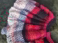 Image 2 of Lava Flow Crochet Ruffle Skirt
