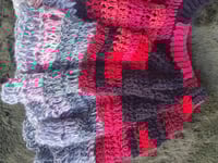 Image 3 of Lava Flow Crochet Ruffle Skirt