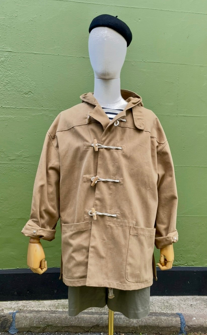 AWMS x YARMOUTH OILSKINS "FLEET" DUFFEL COAT (Tan)