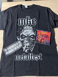 MILWAUKEE METAL FEST SMOKING SKULL SHIRT BUNDLE