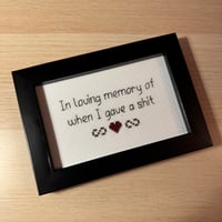 Image 1 of No more shit given 