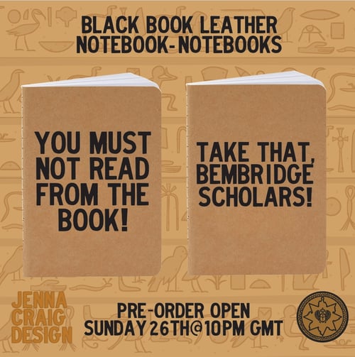 Image of *PRE-ORDER* Black Book Notebook Holder