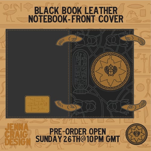 Image of *PRE-ORDER* Black Book Notebook Holder