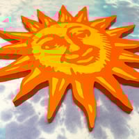 Image 2 of 12" - Orange Sunshine Painting