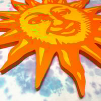 Image 2 of 18" - Orange Sunshine Painting