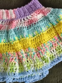 Image 2 of Sweetshop Cotton Crochet Ruffle Skirt 