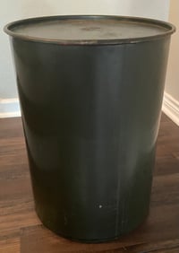 Image 2 of Cold War (USA) 1963 Civil Defense (Fallout Shelter) Drinking Water Survival Barrel