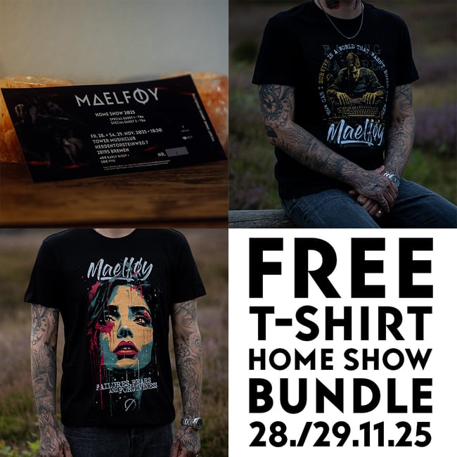 Home Show 2025 FREE T-SHIRT HARDTICKET BUNDLE @ Tower Musikclub Bremen 28./29.11.2025