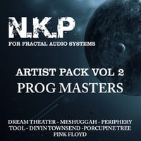 N.K.P - Artist Pack Vol.2 Prog Masters - FOR AXE FX3/FM9/FM3
