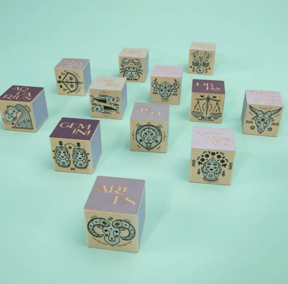 Image of Zodiac or Greek Mythology Blocks