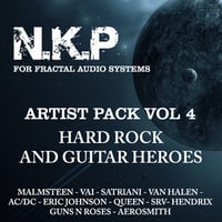 N.K.P - Artist Pack Vol. 4 Hard Rock And Guitar Heroes - FOR AXE FX3/FM9/FM3