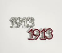 1913 Pearl Pin (All White or Red and White)