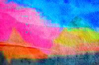 Image 2 of Summer Mountains by 'The Naked Artist' aka Suzie