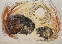 Image 3 of 'Hedgehog' Wind in The Willows Stone Lithograph Edition