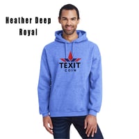 Image 2 of Texit Coin Unisex Heavy Blend™ 50/50 Hoodie - G185