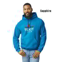 Image 1 of Texit Coin Unisex Heavy Blend™ 50/50 Hoodie - G185
