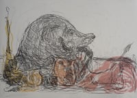 Image 4 of 'Mole' Wind in The Willows Stone Lithograph Edition