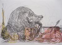 Image 5 of 'Mole' Wind in The Willows Stone Lithograph Edition