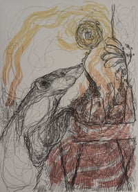 Image 5 of 'Badger' Wind in The Willows Stone Lithograph Edition