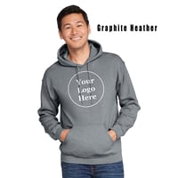 Image 5 of Logo Unisex Heavy Blend™ 50/50 Hoodie - G185