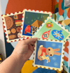 31 days of merry & bright holiday cards (sets of 31 cards & envelopes with optional sticker seals)