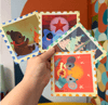 31 days of merry & bright holiday cards (sets of 31 cards & envelopes with optional sticker seals)