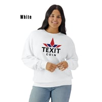 Image 4 of Texit Coin Unisex Lighweight Cotton Crewneck Sweatshirt - 1466CC