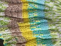 Image 2 of The Daffodils Cotton and Ribbon Crochet Ruffle Skirt 