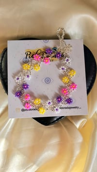 Image 2 of Guerrero Flower Silver Bracelets 