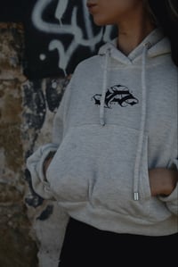 Image 3 of MOLOTOV CROPPED HOODIE