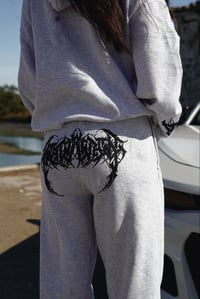 Image 1 of CHAOTIK BLACK ELASTICATED BACK PRINT