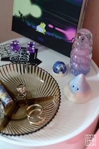 Image 3 of Assiette compartimentée verre fumé