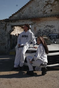 Image 4 of CHAOTIK BLACK OPEN HEM BACK PRINT