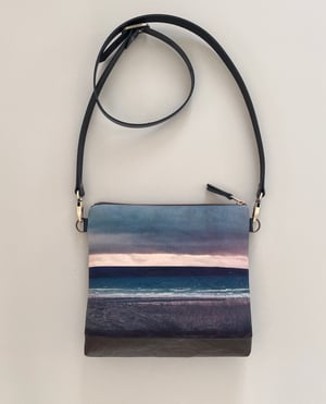 Image of Seascape, large shoulder bag with crossbody strap